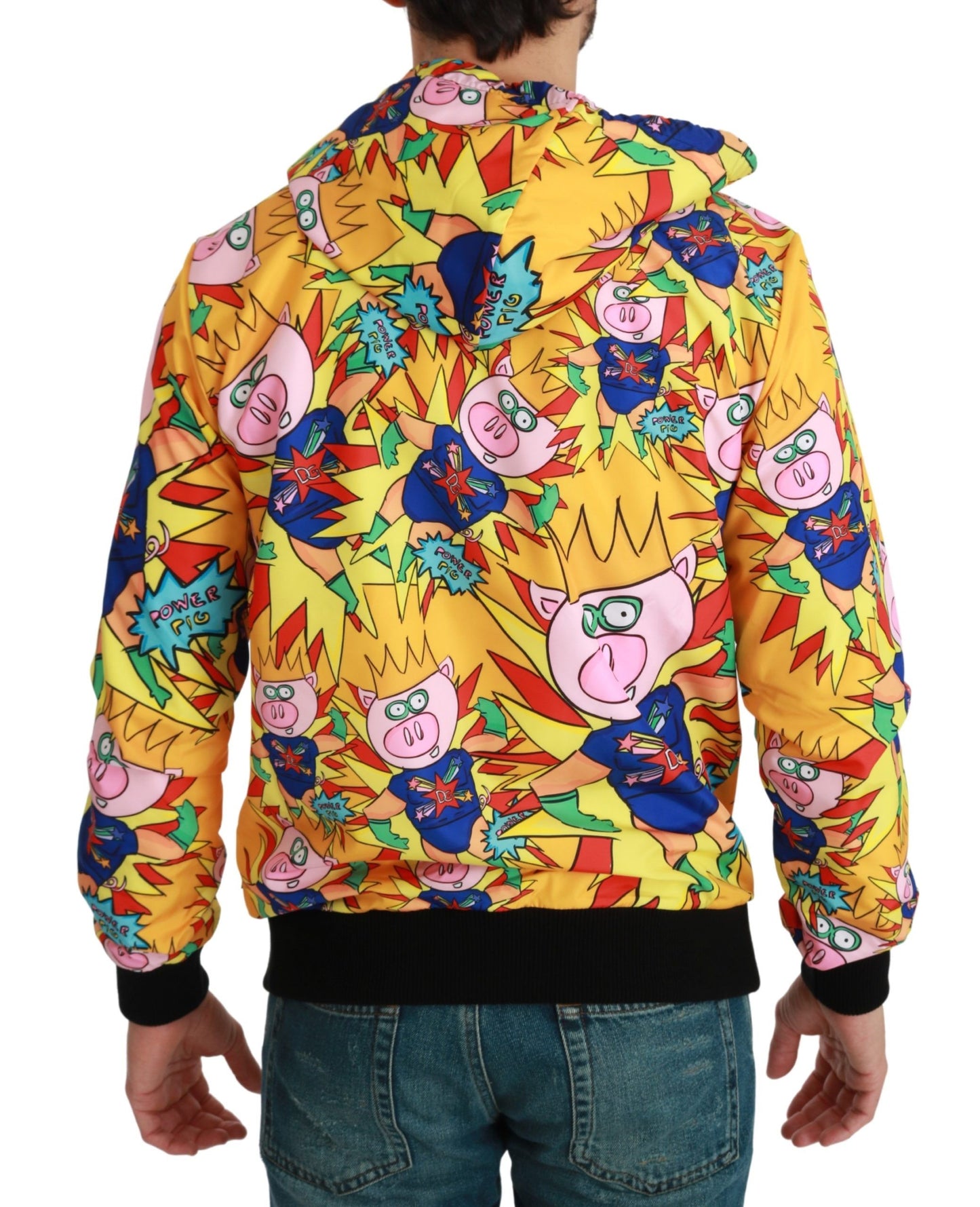 Dolce &amp; Gabbana Kapuzenpullover „Gelber Schwein des Jahres“.