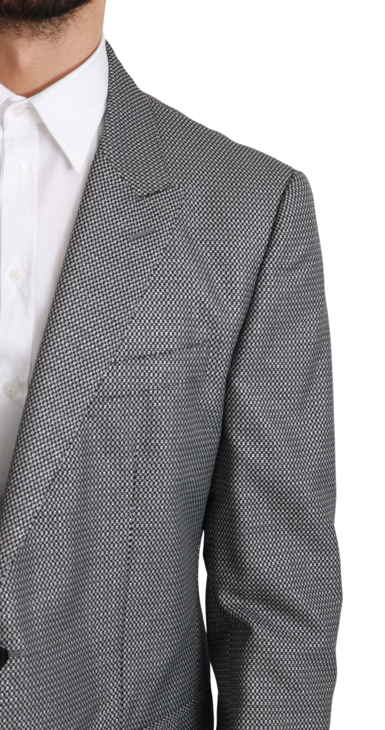 Dolce &amp; Gabbana Blazer MARTINI formel coupe slim gris