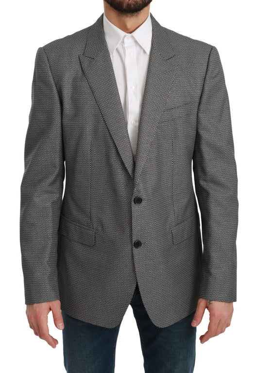 Dolce &amp; Gabbana Blazer MARTINI formel coupe slim gris