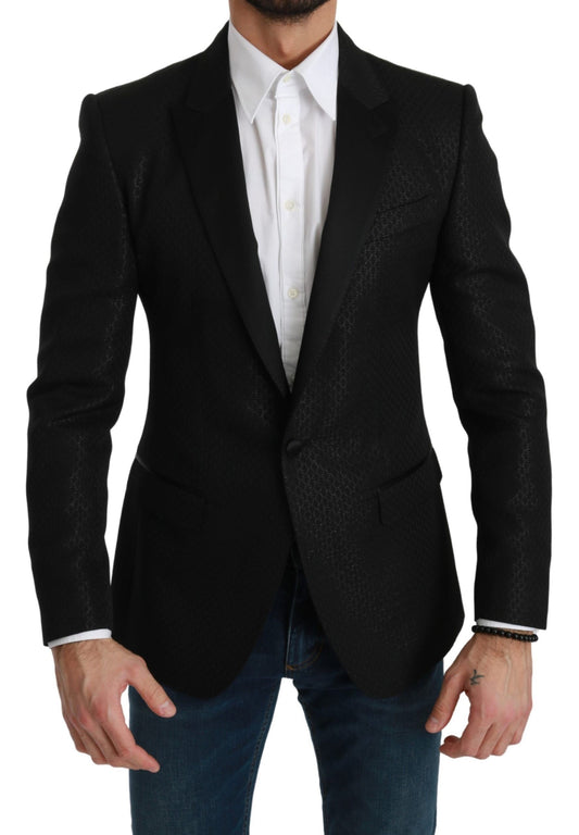 Dolce &amp; Gabbana Veste slim noire Blazer MARTINI