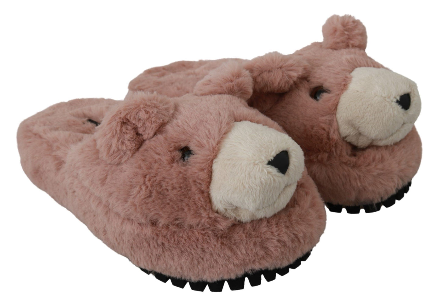 Dolce &amp; Gabbana Pink Bear House Pantoufles Sandales Chaussures