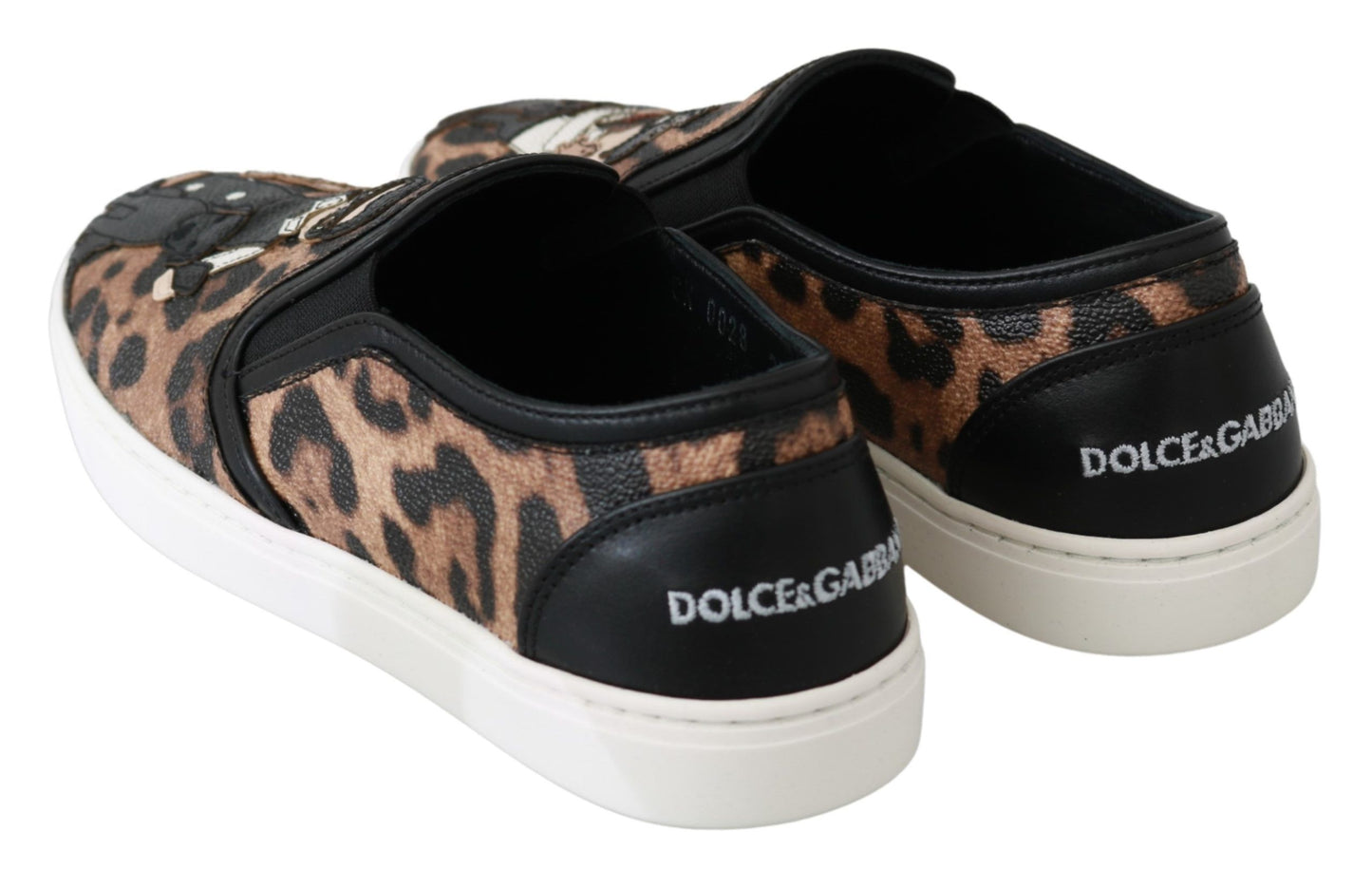 Dolce &amp; Gabbana Mocassins en cuir léopard #dgfamily