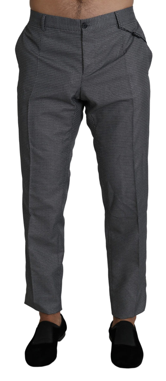 Dolce &amp; Gabbana Pantalon habillé gris Pantalon coupe slim