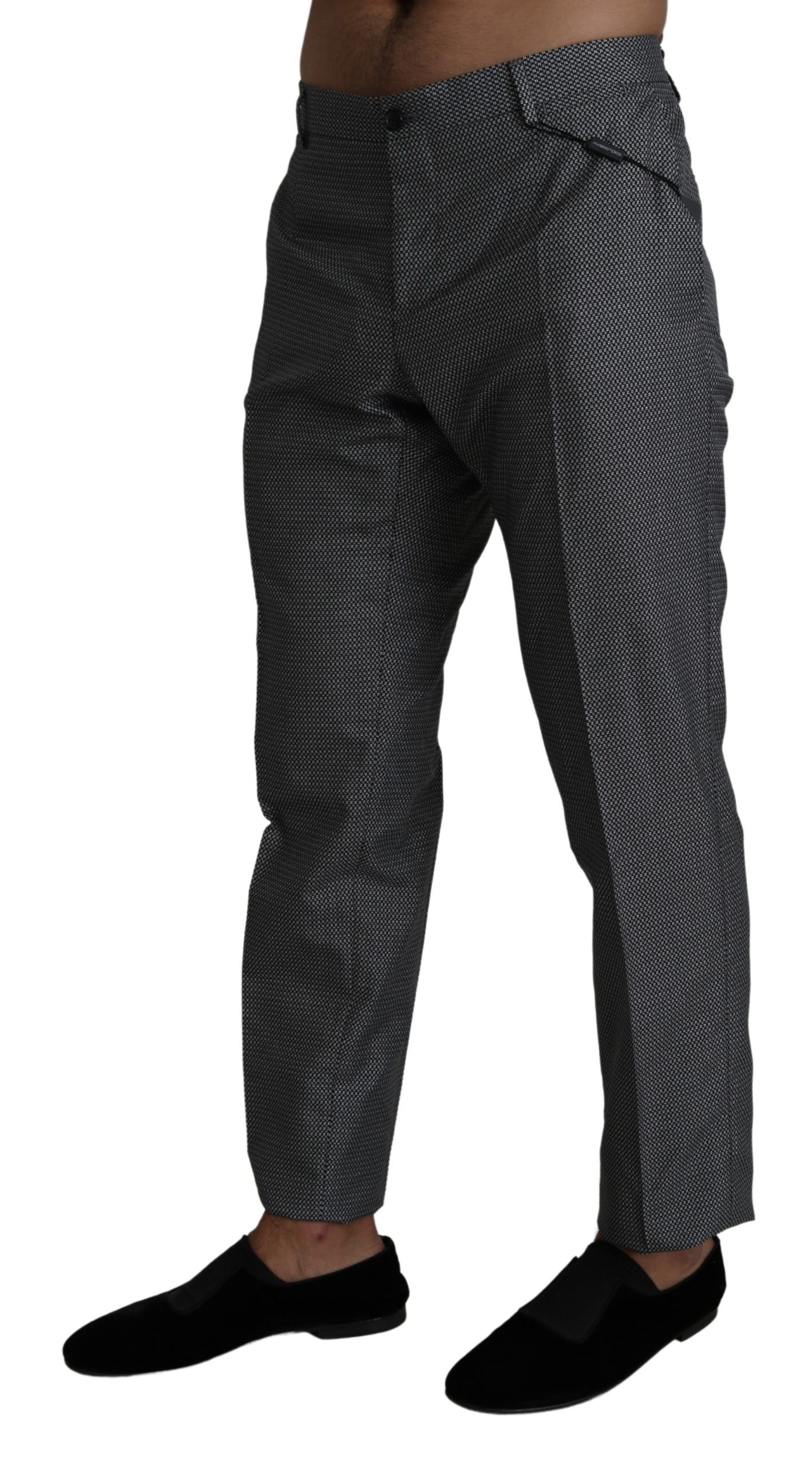 Dolce &amp; Gabbana Pantalon habillé gris Pantalon coupe slim