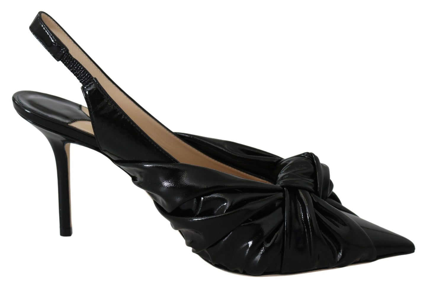 Jimmy Choo Escarpins Annabell 85 en cuir verni noir