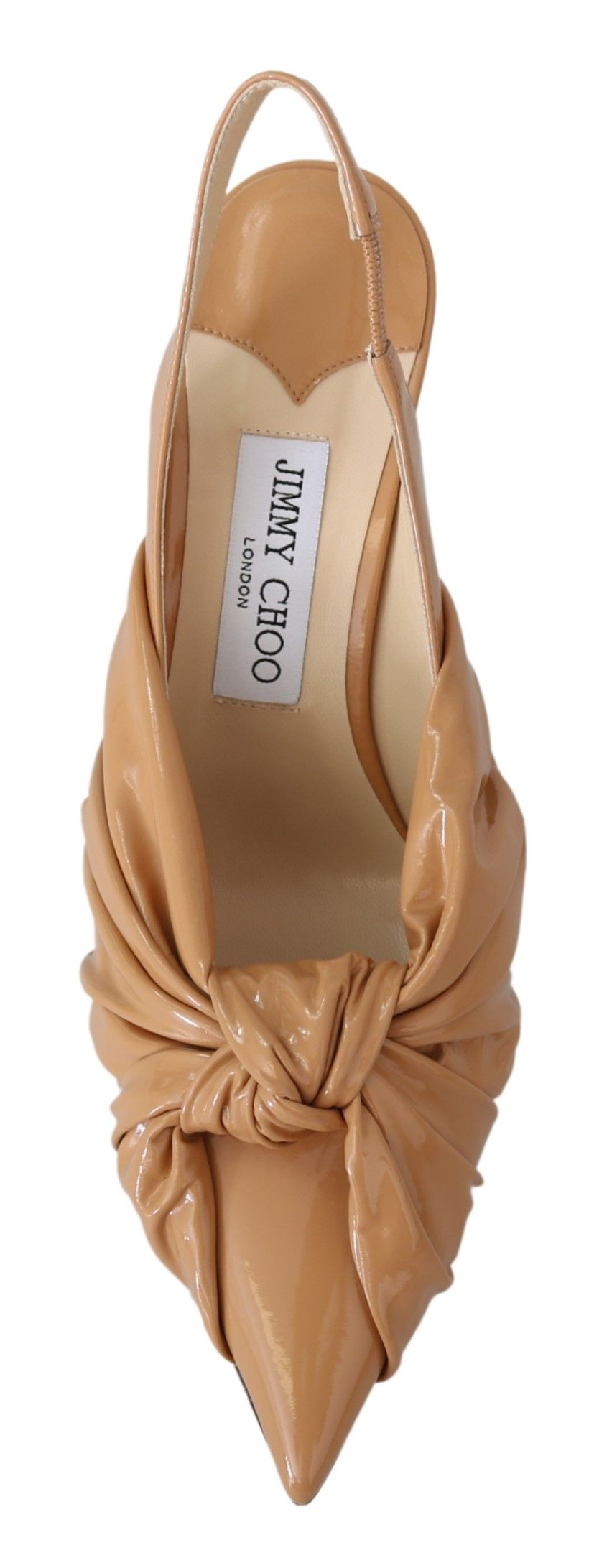 Jimmy Choo Escarpins Annabell 85 en cuir marron caramel