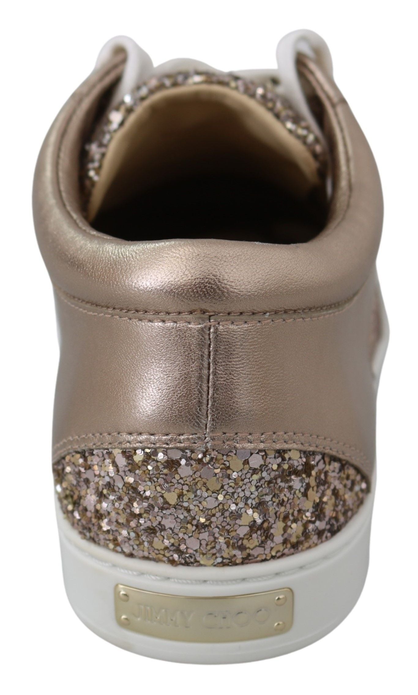 Jimmy Choo Ballet Miami-Sneaker aus rosafarbenem Leder