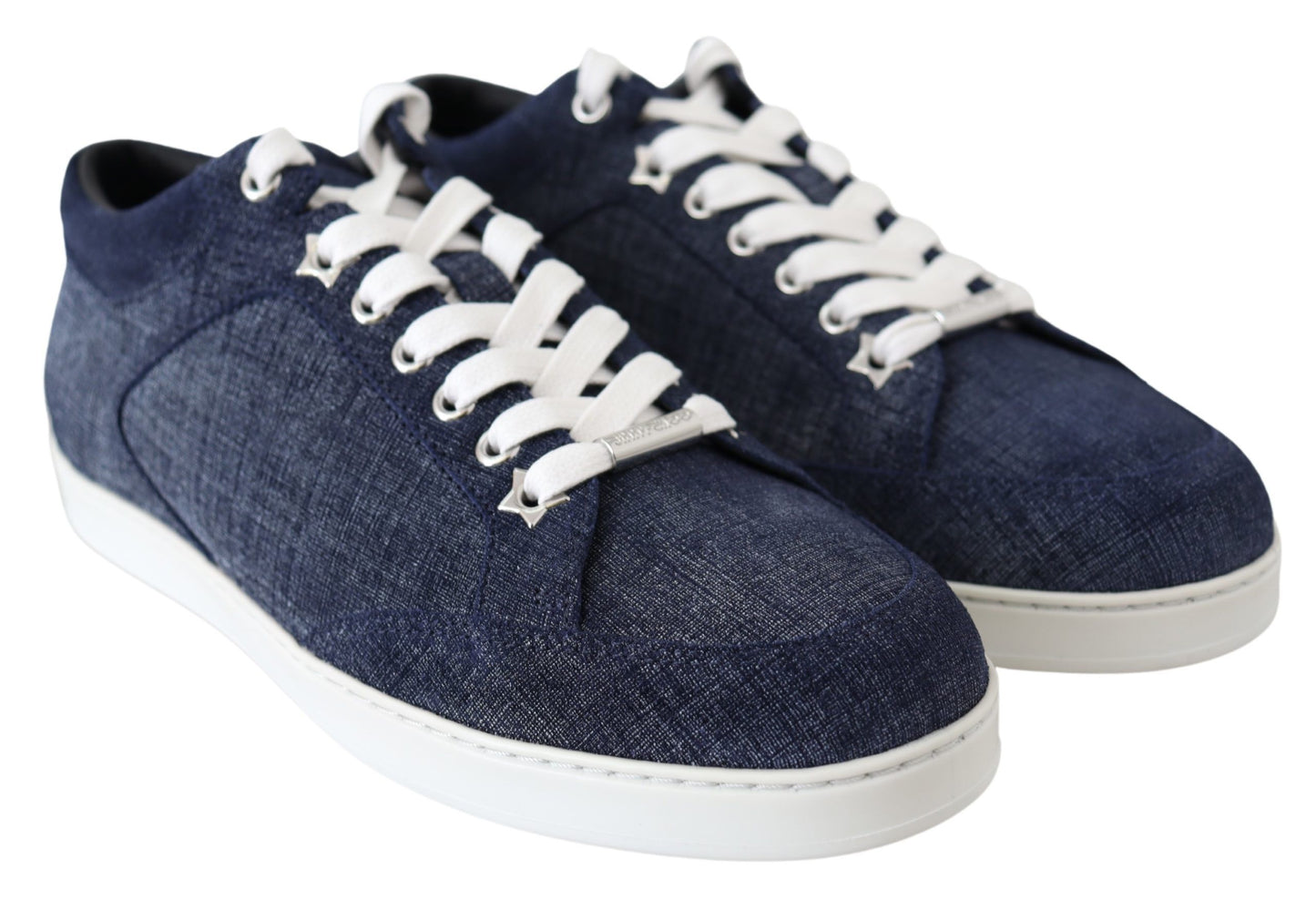 Jimmy Choo Miami Baskets en jean bleu