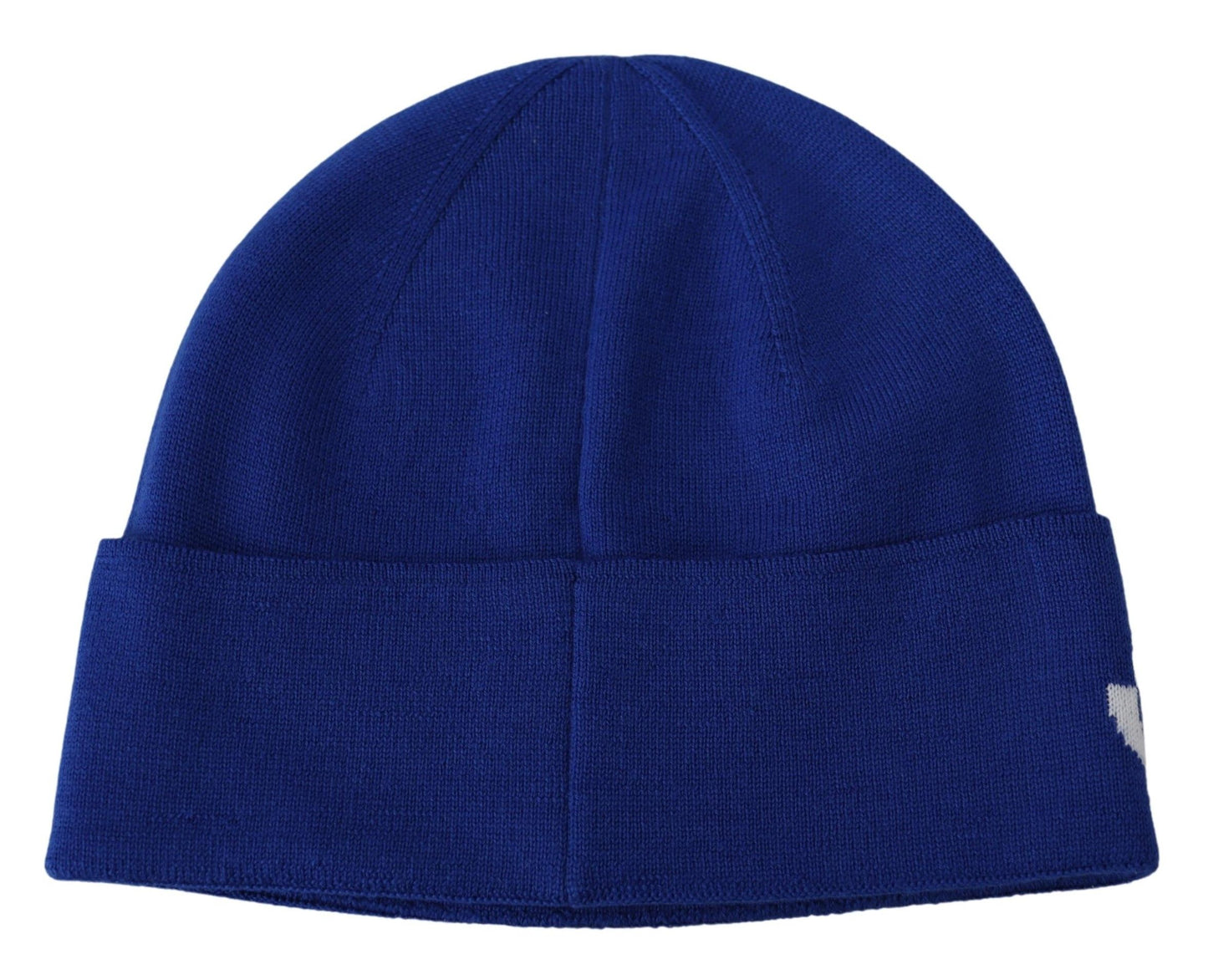 Winterwarme Unisex-Mütze aus blauer Wolle von Givenchy