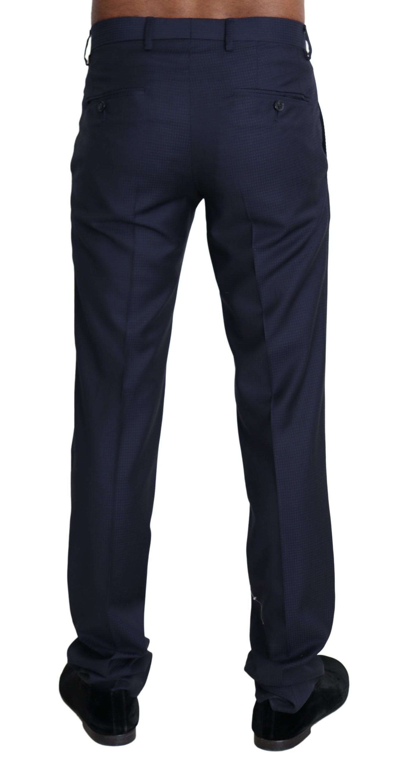 Dolce &amp; Gabbana Robe Bleu Marine Pantalon Formel Homme