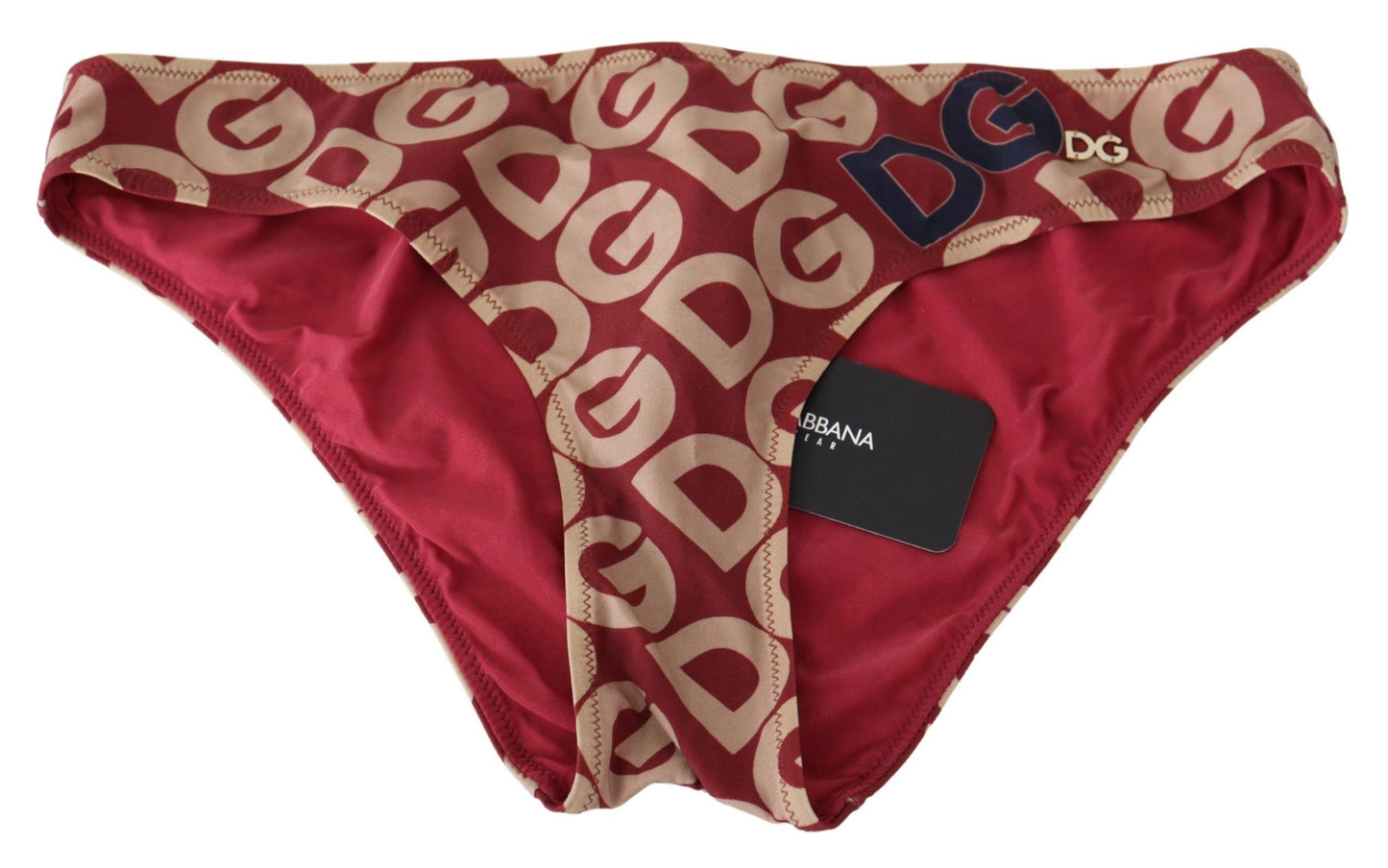 Dolce &amp; Gabbana Maillot de bain bikini multicolore avec logo DG imprimé