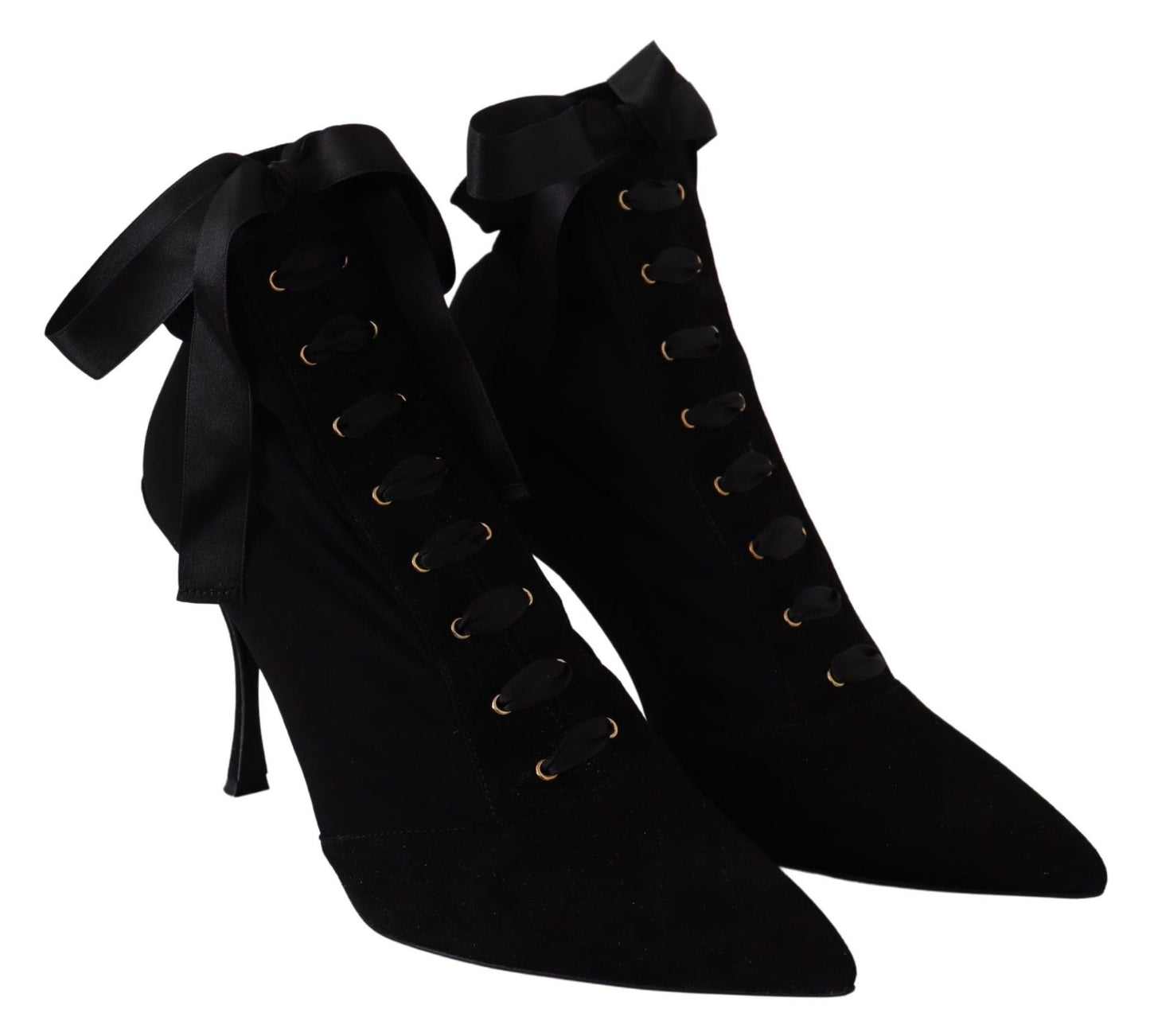 Dolce &amp; Gabbana Bottines courtes extensibles noires