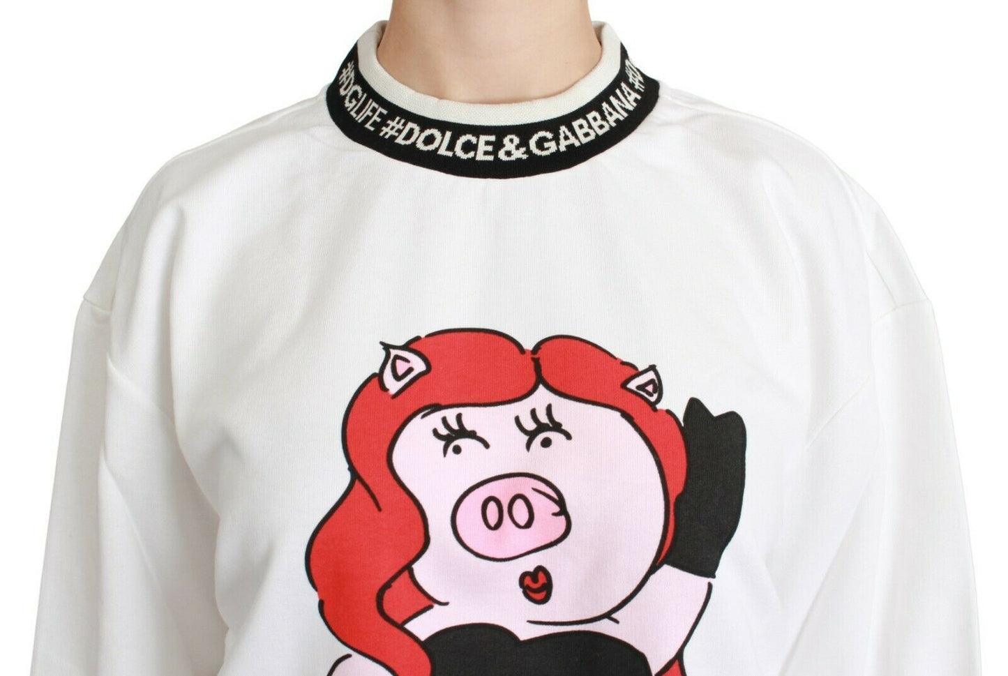 Pull Dolce &amp; Gabbana Cochon Blanc de l'Année