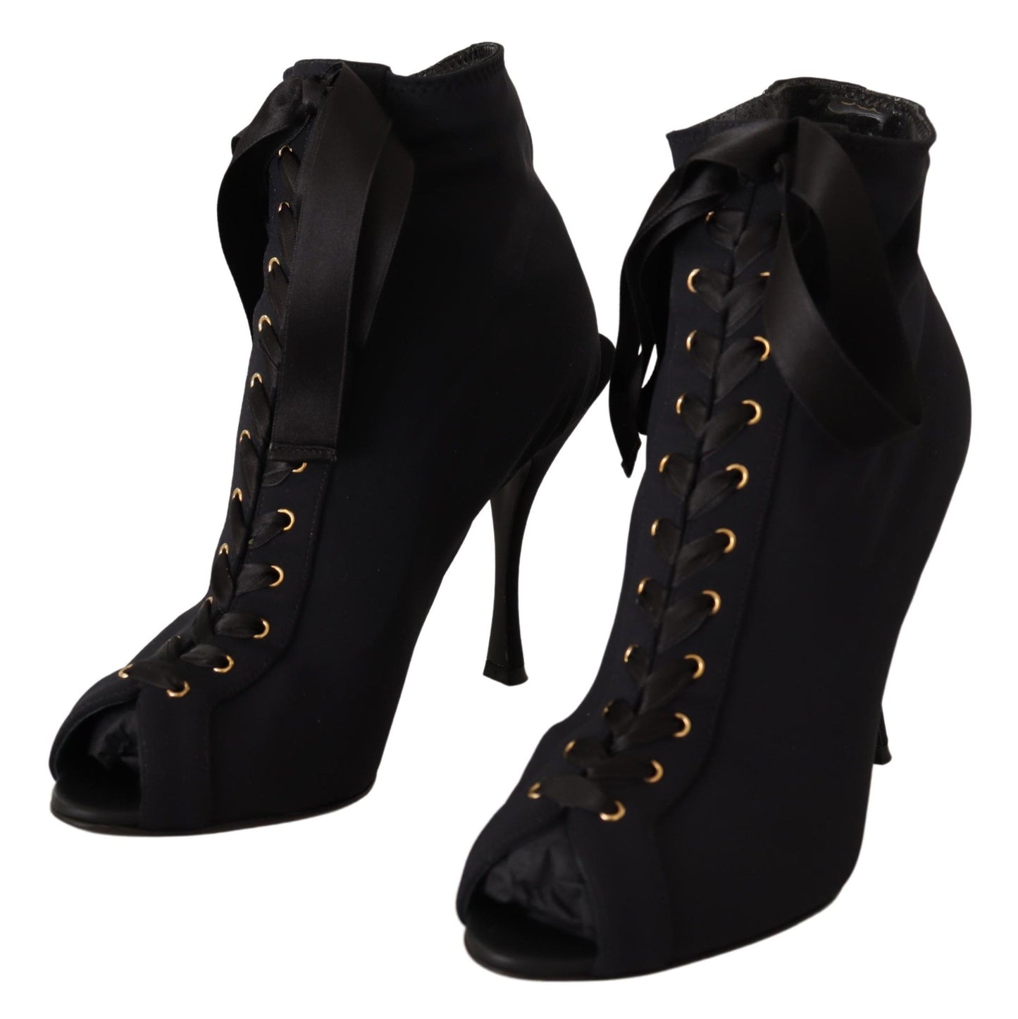 Dolce &amp; Gabbana Bottines courtes extensibles noires