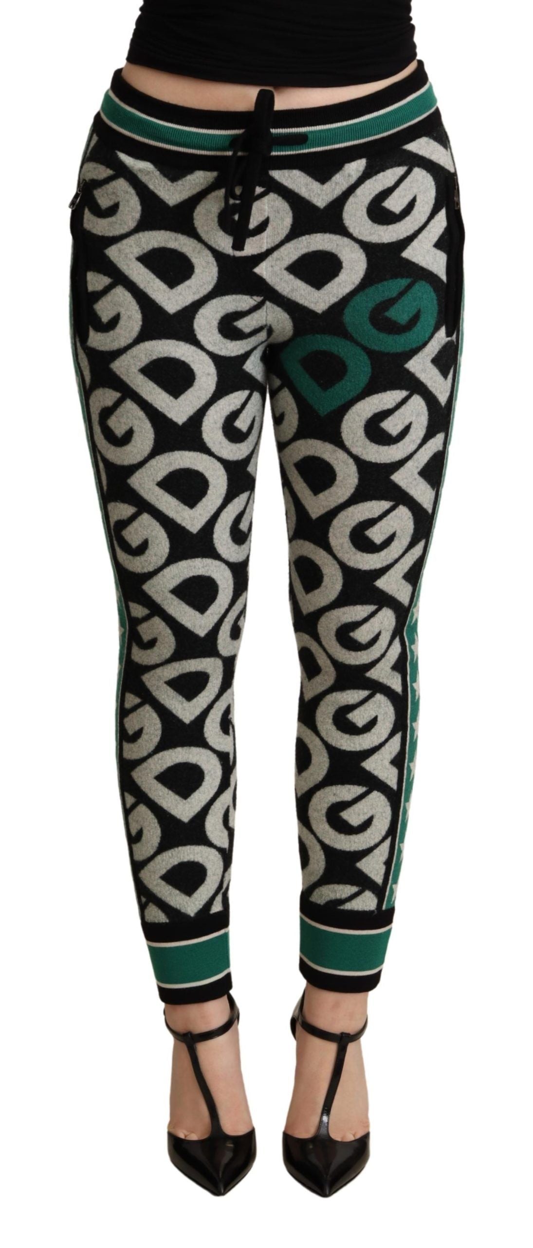 Dolce &amp; Gabbana Pantalon de survêtement multicolore DG Mania Joggers