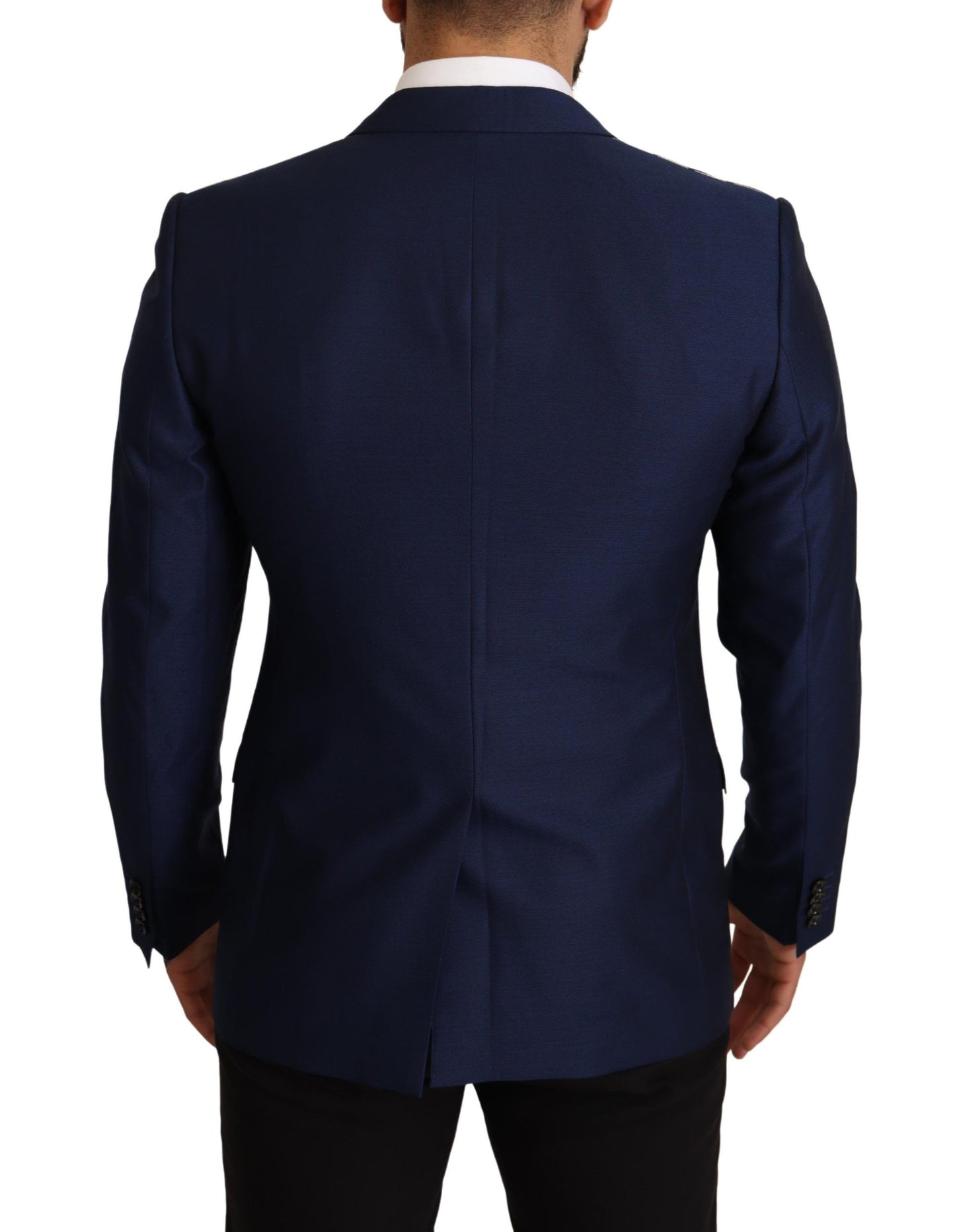 Dolce &amp; Gabbana Veste slim bleu marine Blazer MARTINI