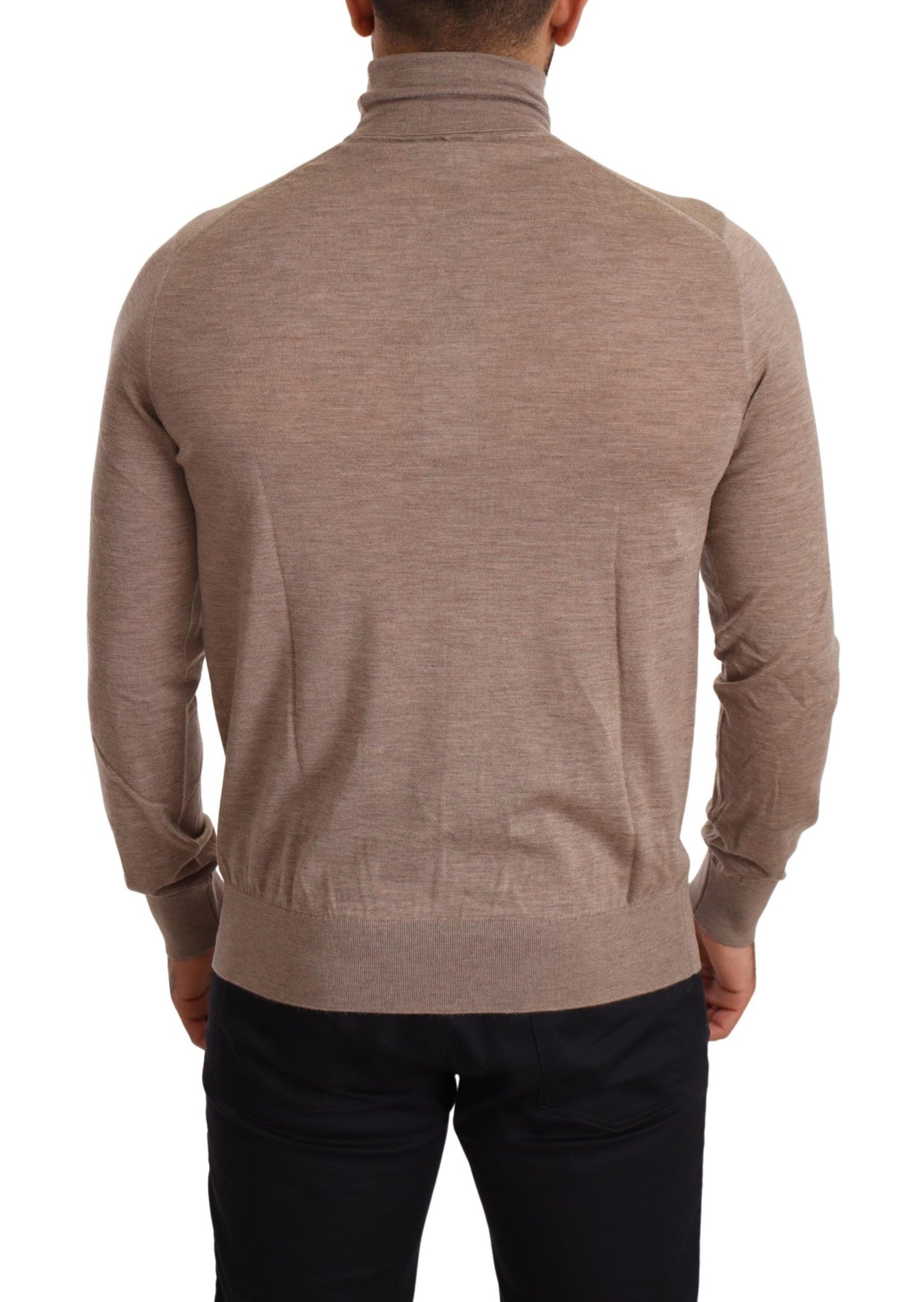 Dolce &amp; Gabbana Brauner Kaschmir-Rollkragenpullover