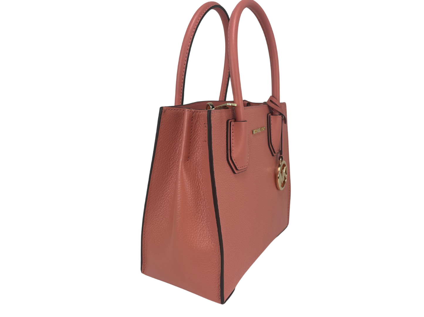 Michael Kors Mercer Sac à bandoulière en cuir galet sorbet moyen