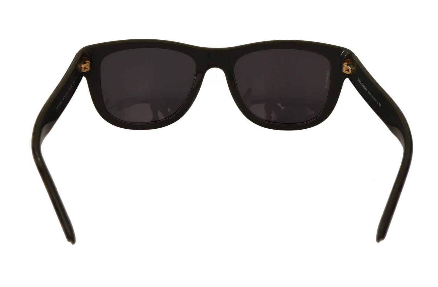 Dolce &amp; Gabbana Lunettes de soleil à monture complète en plastique à verres miroir marron