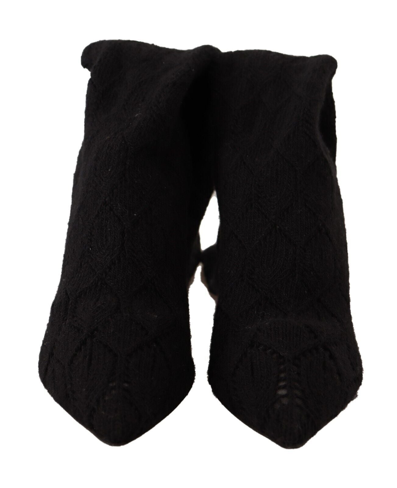 Dolce &amp; Gabbana Chaussettes extensibles noires Bottines hautes Chaussures