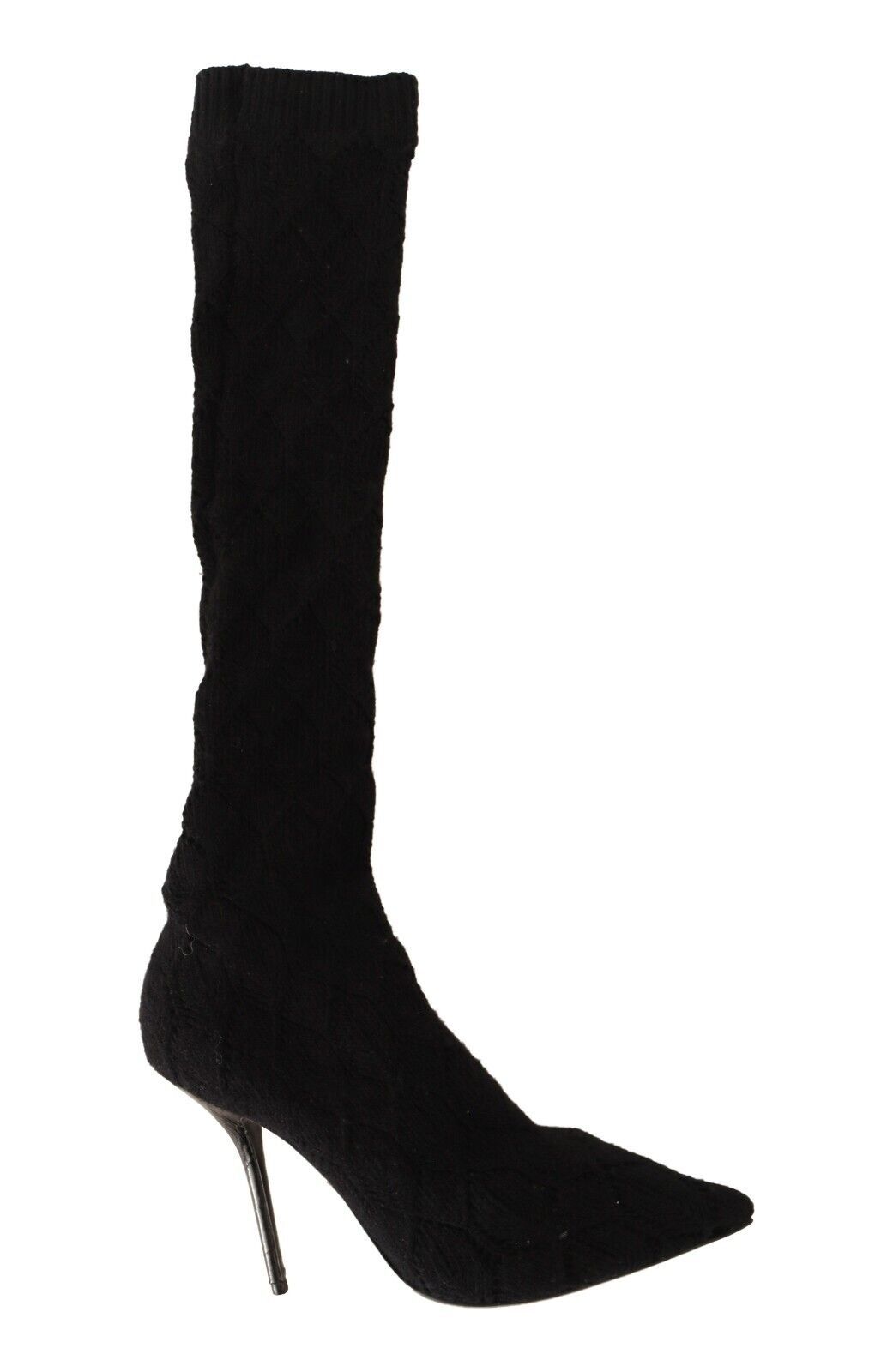 Dolce &amp; Gabbana Chaussettes extensibles noires Bottines hautes Chaussures