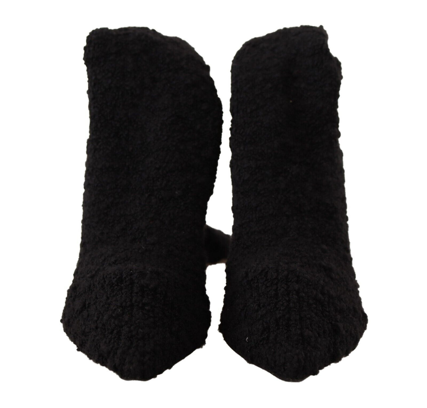 Dolce &amp; Gabbana Chaussettes extensibles noires Bottines hautes Chaussures