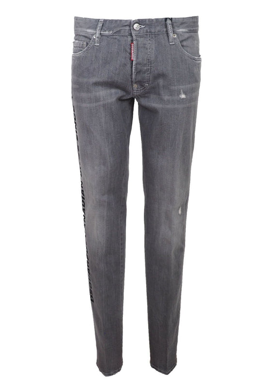 Jean et pantalon en coton gris Dsquared²