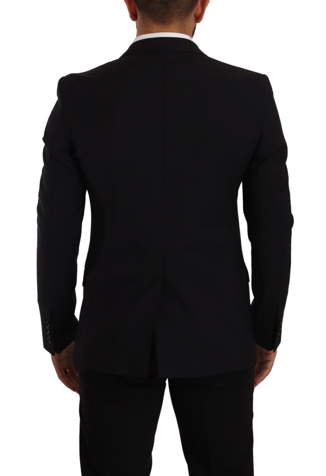 Dolce &amp; Gabbana Gilet slim noir à 2 boutons Blazer MARTINI