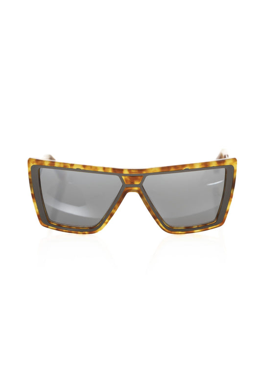 Frankie Morello Sonnenbrille aus braunem Acetat