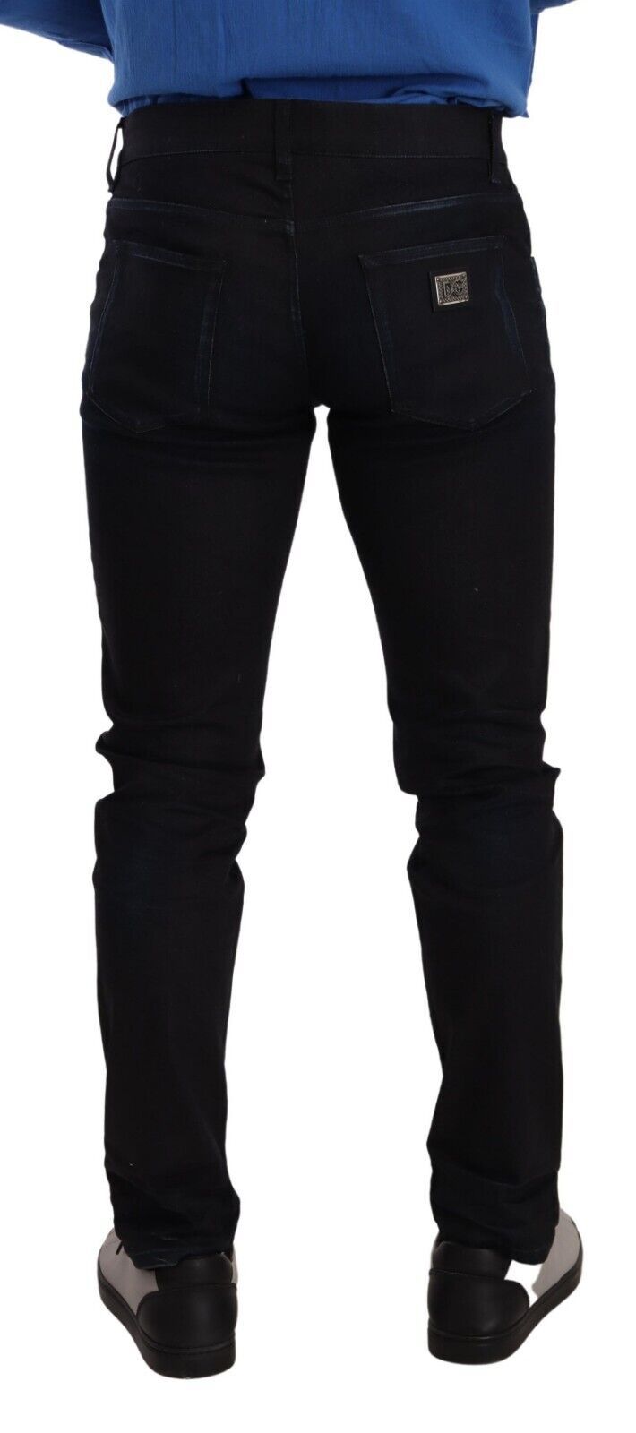 Dolce &amp; Gabbana Jean skinny stretch en coton bleu