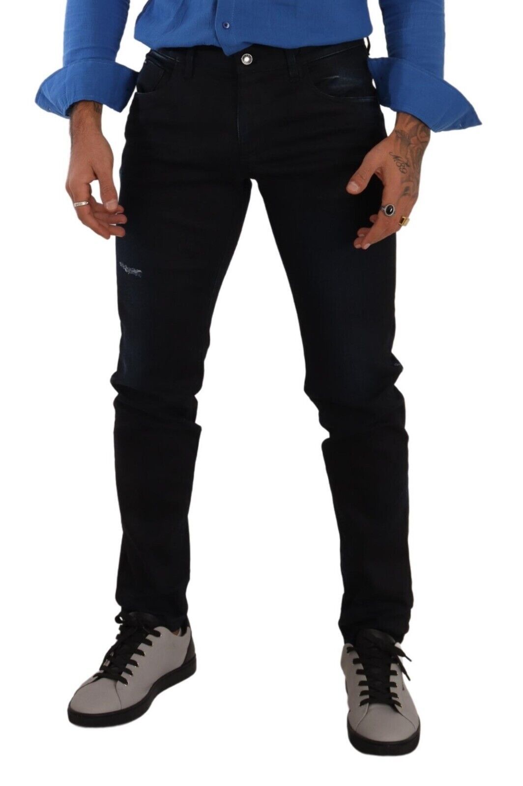 Dolce &amp; Gabbana Jean skinny stretch en coton bleu