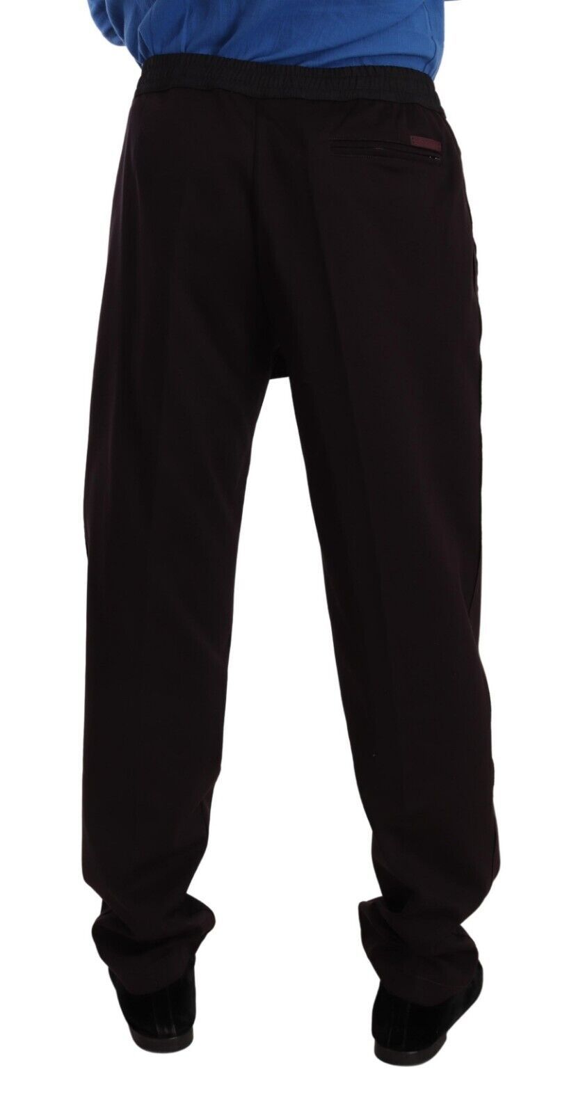 Dolce &amp; Gabbana Pantalon skinny en coton bordeaux pour homme