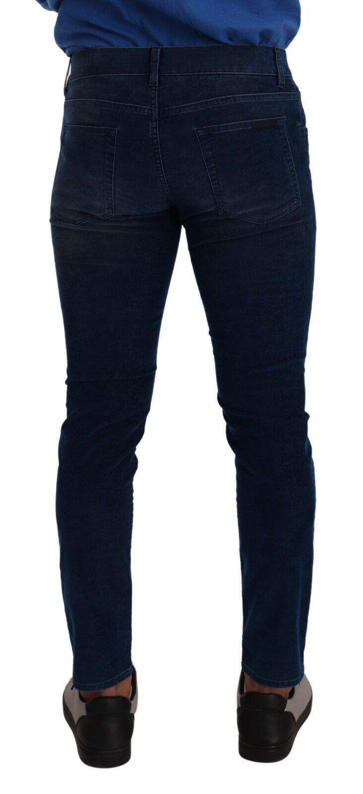 Dolce &amp; Gabbana Jean skinny en coton coupe slim bleu