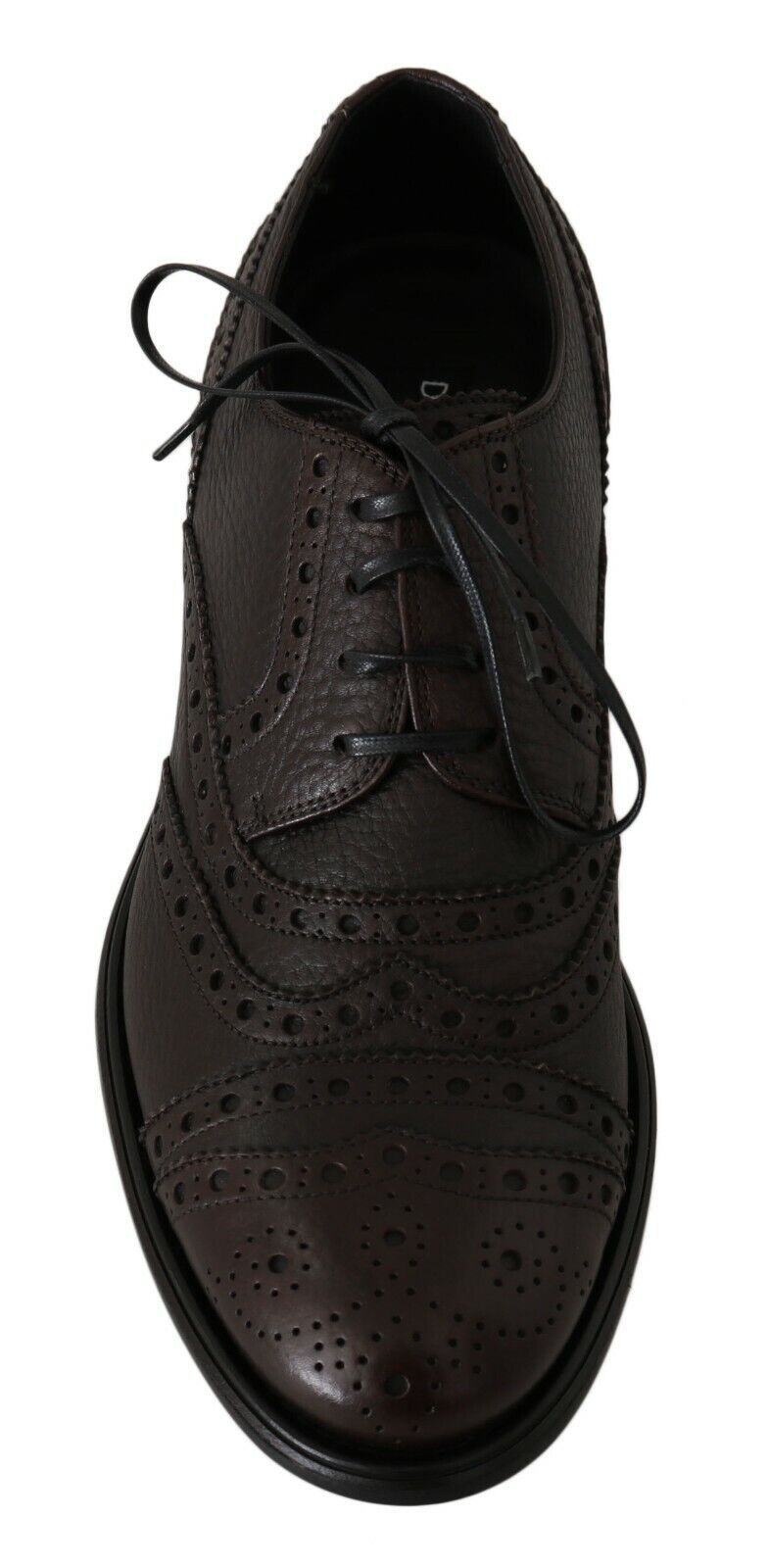 Dolce &amp; Gabbana Chaussures formelles Derby à bout d'aile en cuir marron