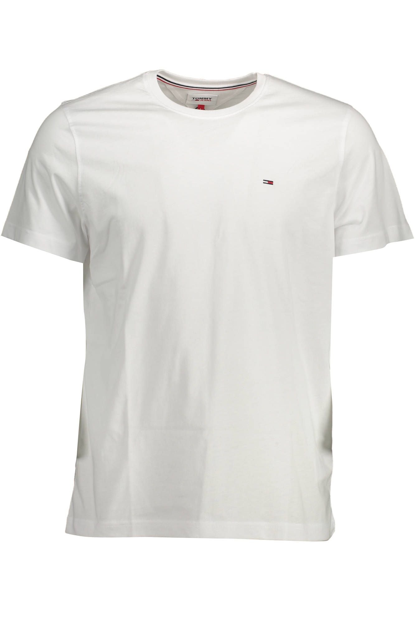 Tommy Hilfiger White Cotton Men TShirt