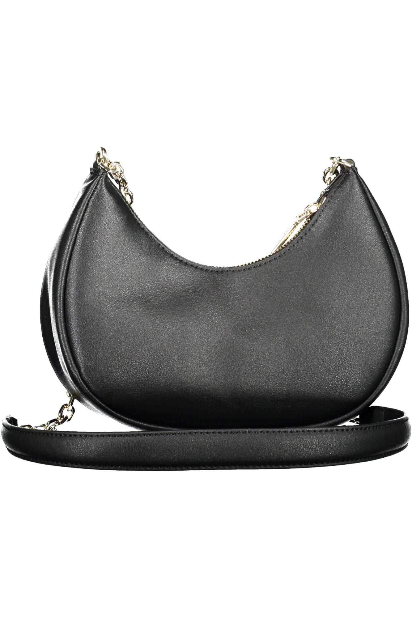 Calvin Klein Elegant Black Chain Shoulder Bag