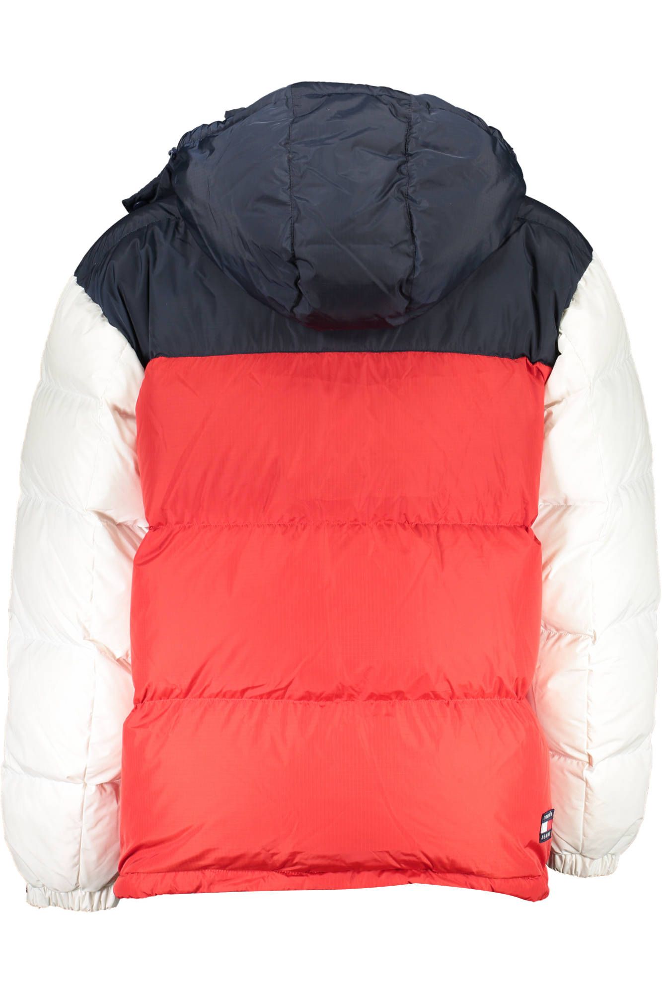 Tommy Hilfiger Elegant Blue Down Jacket with Removable Hood