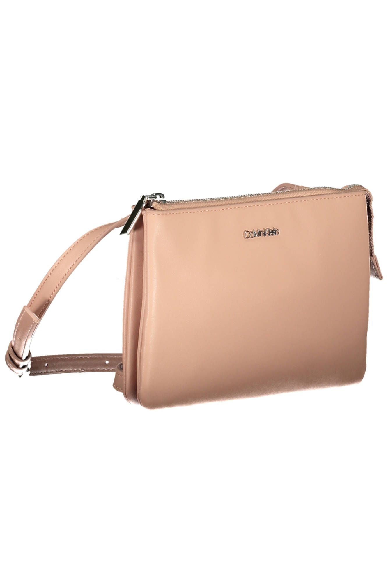 Calvin Klein Chic Pink Contrasting Details Shoulder Bag