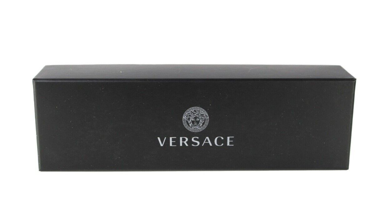 Bracelet Versace Medusa Western Buckle en cuir lisse en laiton plaqué or