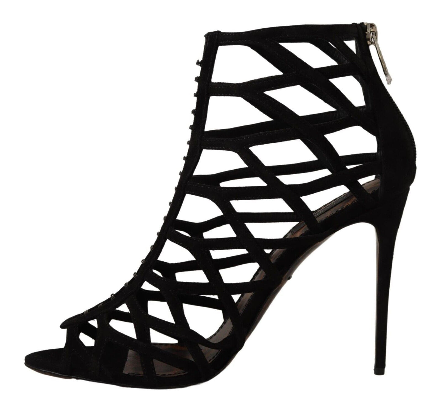 Dolce &amp; Gabbana Chaussures à talons aiguilles en daim noir Bette