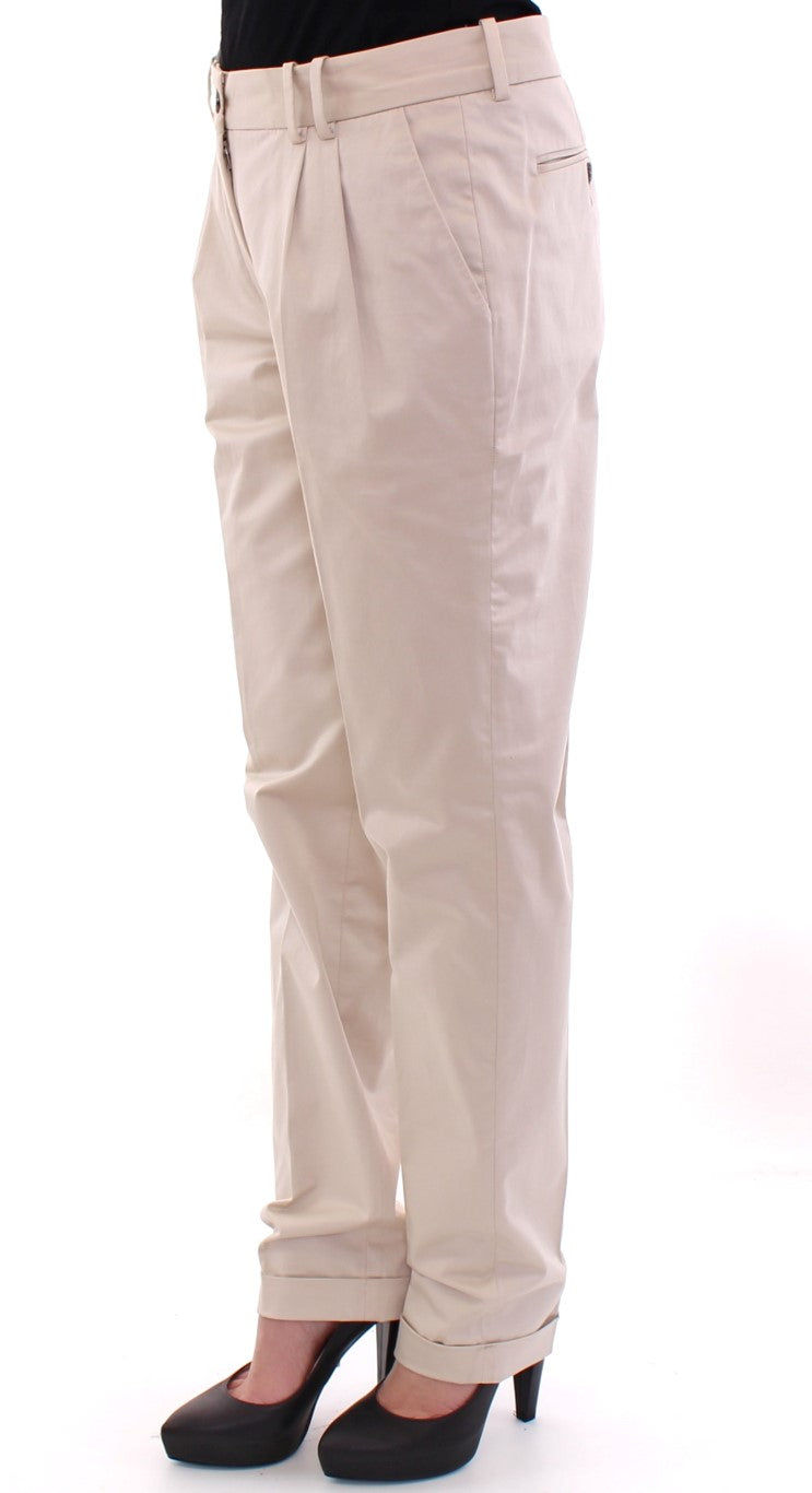 Dolce &amp; Gabbana Pantalon chino en coton beige