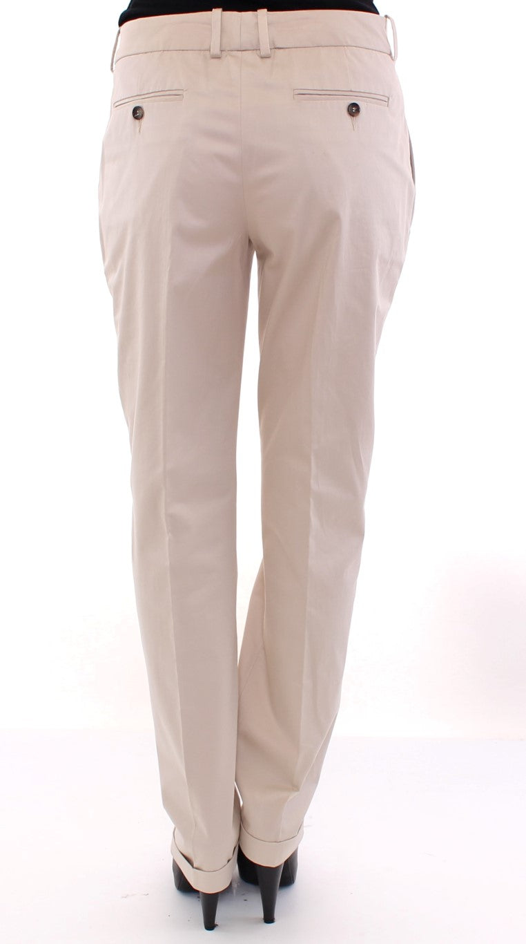 Dolce &amp; Gabbana Pantalon chino en coton beige