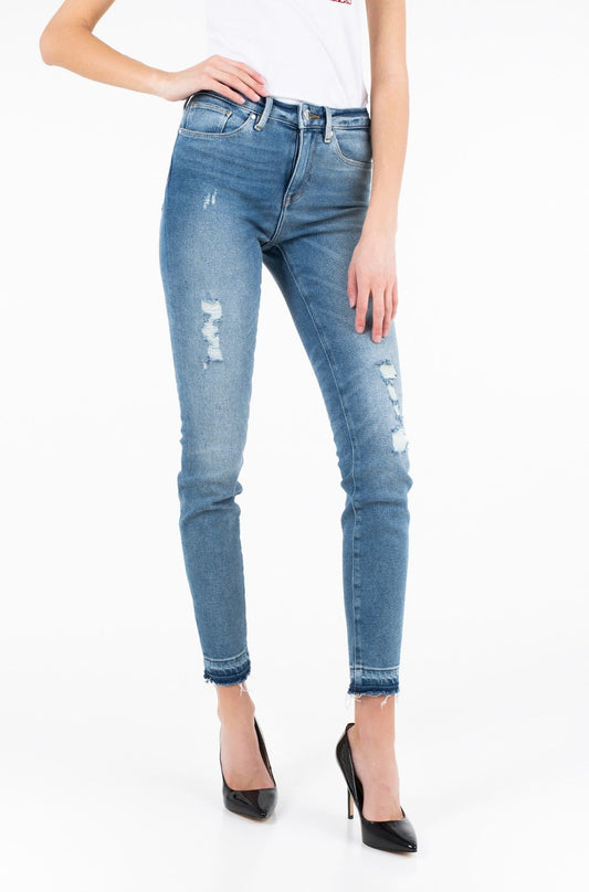 Blaue Jeans und Hose aus Baumwolle von Tommy Hilfiger