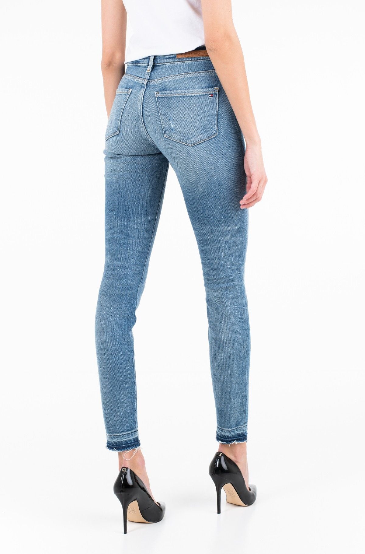 Blaue Jeans und Hose aus Baumwolle von Tommy Hilfiger