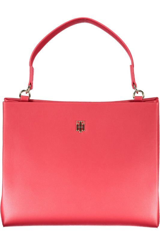 Tommy Hilfiger Pink Polyethylene Women Handbag