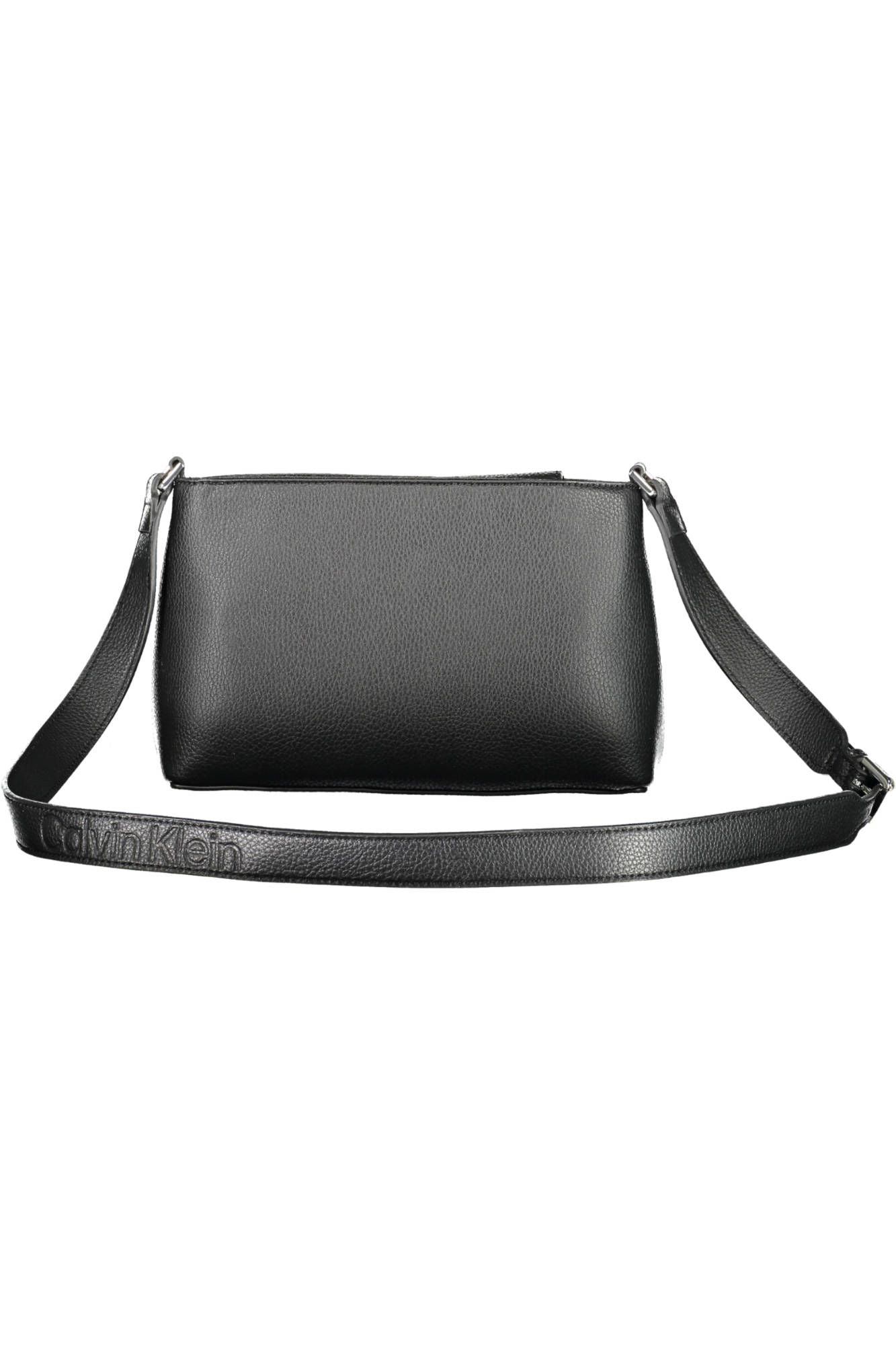 Calvin Klein Elegant Black Recycled Polyester Shoulder Bag