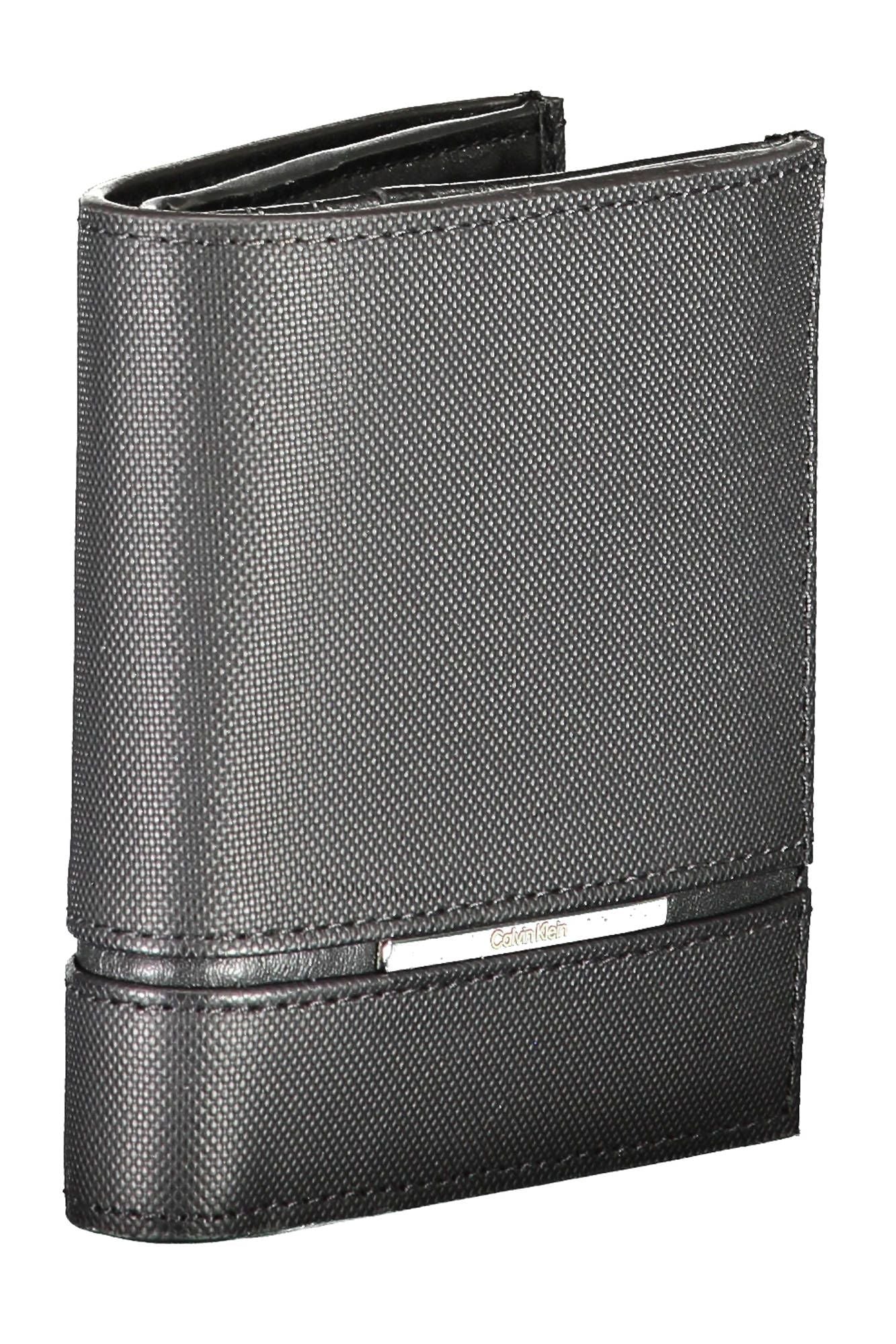 Calvin Klein Elegant Black Leather Men's Wallet with RFID Block