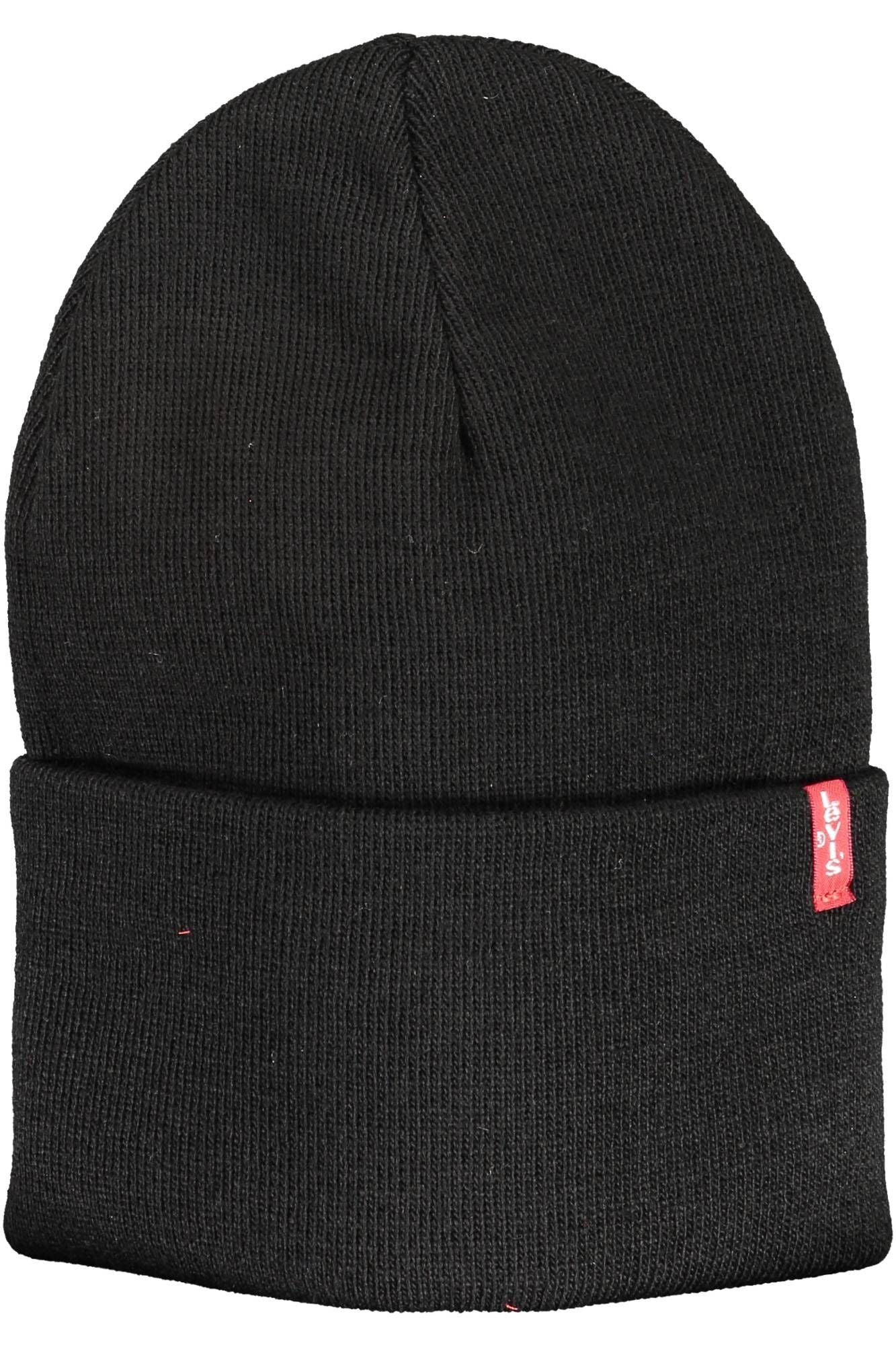 Levi's Sleek Black Logo Cap