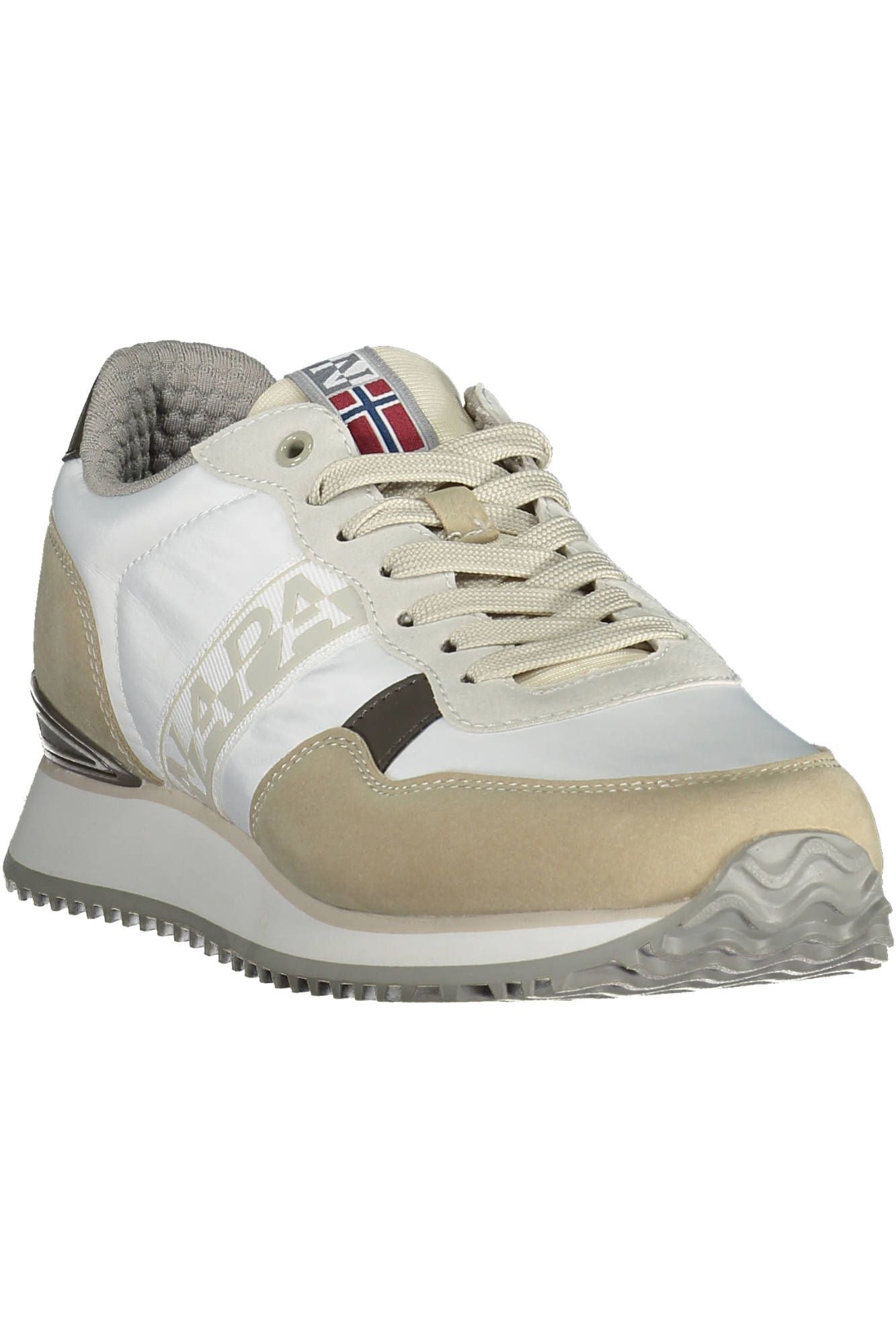 Napapijri White Polyester Men Sneaker