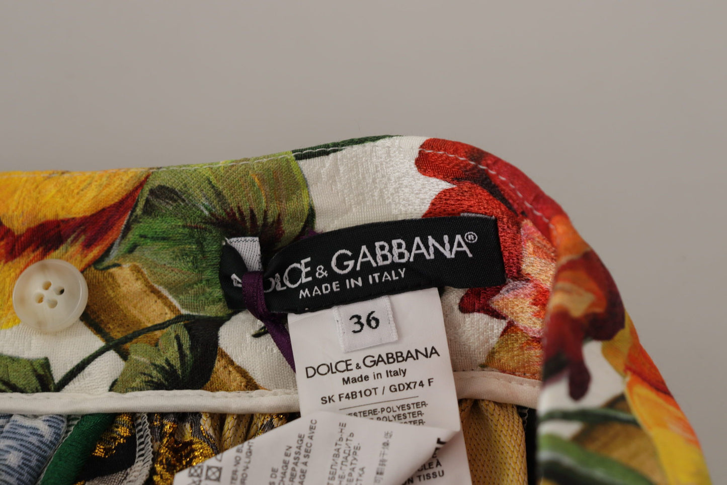 Mehrfarbiger Patchwork-Maxirock Sicily von Dolce &amp; Gabbana